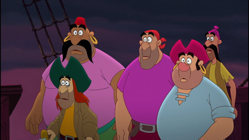 neverland, 1080P, pan, peter, return, hook, captain, bill, screencaps, disney, s, jukes, pirates