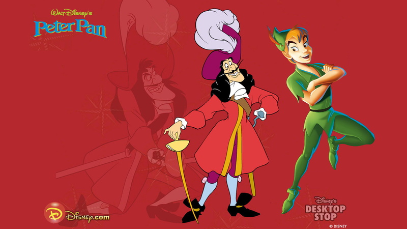 captain, hook, pan, backgrounds, peter, phones, desktop, 2K, computer, mobile