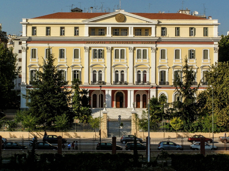 architecture, land vehicle, facade, travel destinations, 1080P, government, motor vehicle, city, building Exterior, history, Greece, water, built Structure