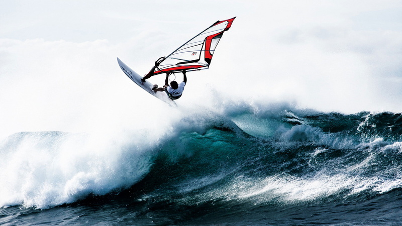 outdoors, beauty in nature, scenics - nature, people, 1080P, water, surfing, sport, motion, olas, windsurf, power in nature, leisure activity, sea, day