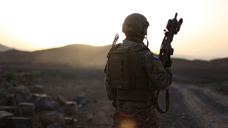 gun, military, 1080P, AR-15, soldier, m4 carbine