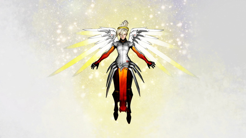 Mercy (Overwatch), 1080P, Combat Medic Ziegler, Overwatch, Overwatch Anniversary