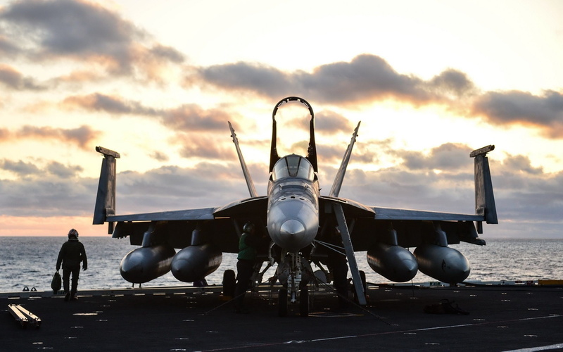 airport, standing, air vehicle, plane, stationary, 2K, sky, aerospace industry, airport runway, sunset, airplane, military, mode of transportation, men