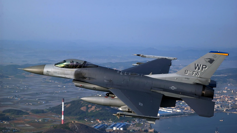 caza, avion, 1080P, militar