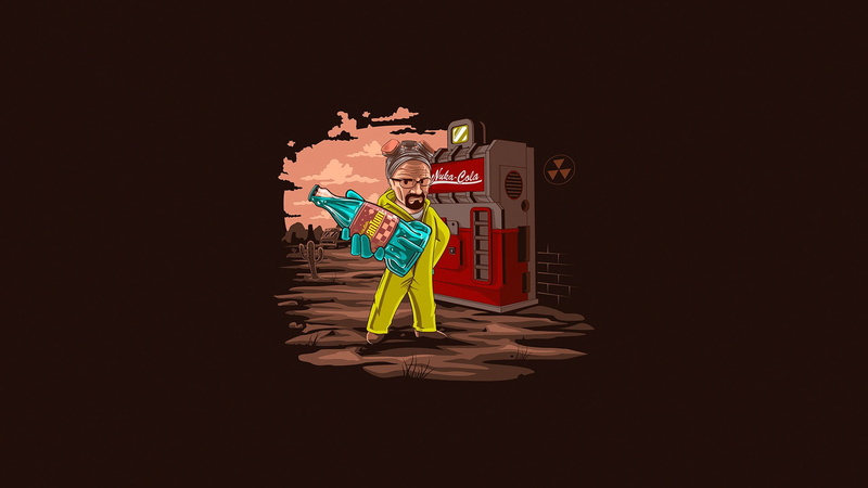 Nuka Cola, Walter White, 1080P, artwork