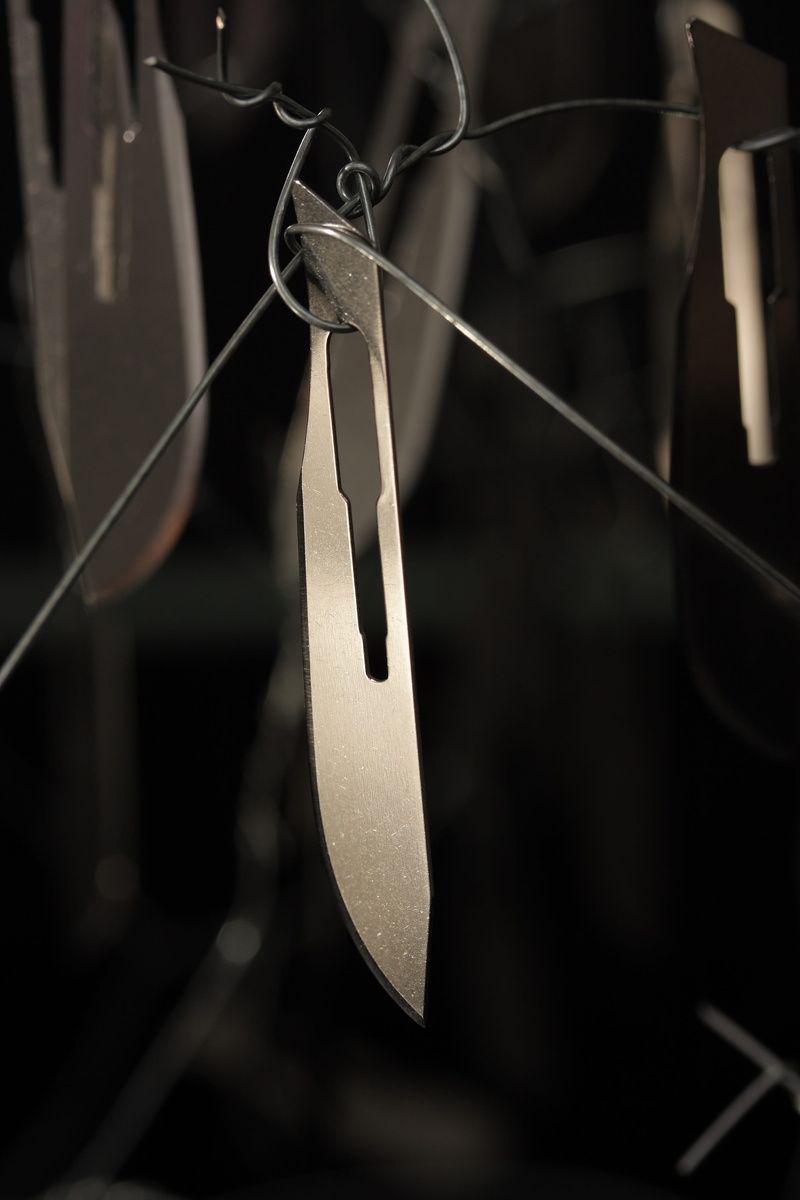 beautiful, daniel, close-up, selective focus, metal, studio, conceptual, thread, photo, man made, wood - material, string, steel, 4K, scalpel, still life