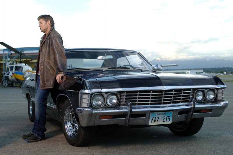 supernatural, Jensen Ackles, Impala, Dean, impala 1967, Kansas, 1080P, Kaz, Winchester