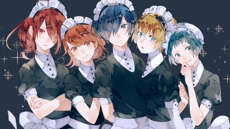 Persona, Anime, Aigis (Persona), Persona 3, Minato Arisato, Yukari Takeba, 1080P, Fuuka Yamagishi, Video Game, Mitsuru Kirijo