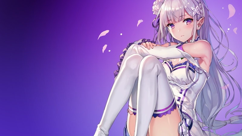 4K, Emilia, 4K, ReZERO