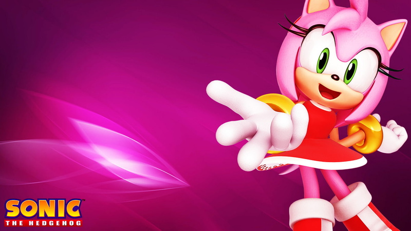 Sonic, Sonic and Sega All-Stars Racing, 720P, Amy Rose