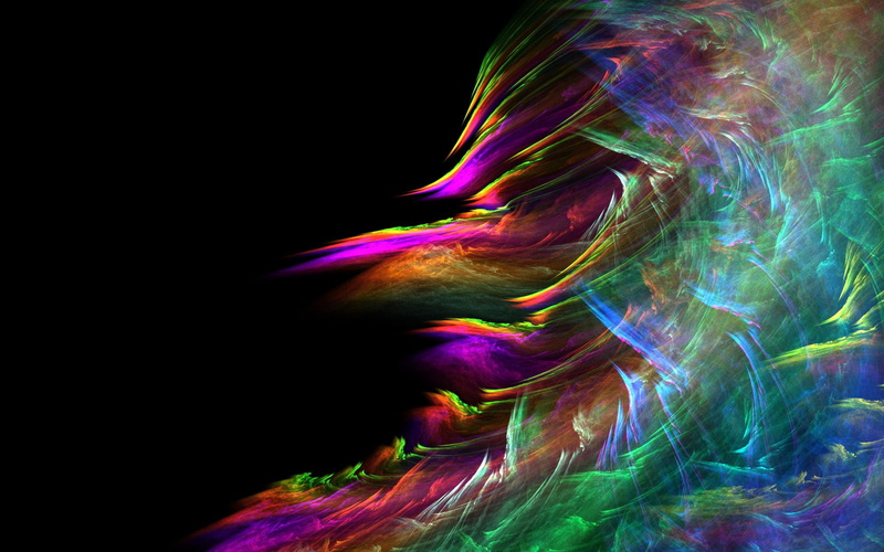 colorful, 1080P, abstract, Color Burst