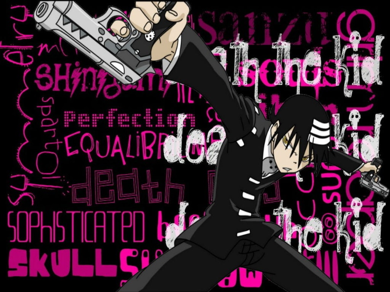 printed, 480P, anime, Soul Eater, close-up, complexity, computer network, abstract, black, text, white, textile, human hand, wireless technology, communication
