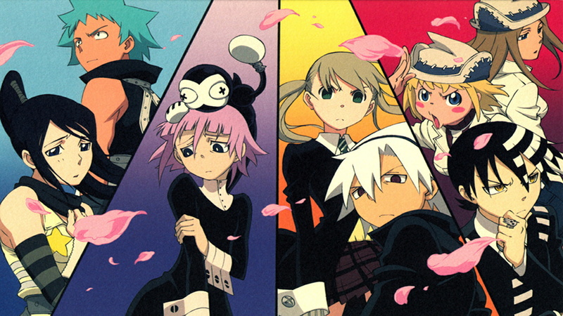 Elizabeth Thompson, Death the Kid, Patricia Thompson, 1080P, Anime, Crona (Soul Eater), Soul Eater, Maka Albarn, Black Star (Soul Eater), Tsubaki Nakatsukasa