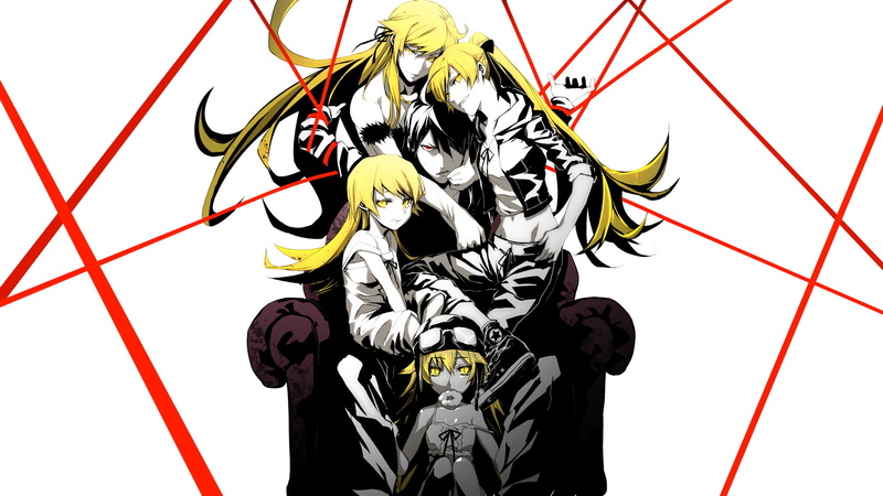 Kiss-shot Acerola-orion Heart-under-blade, soul, Koyomi Araragi, Monogatari (Series), eater, 1080P, Shinobu Oshino, kid, death, Anime