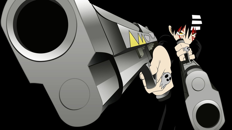 gun, Death The Kid, Soul Eater Not!, 4K, anime