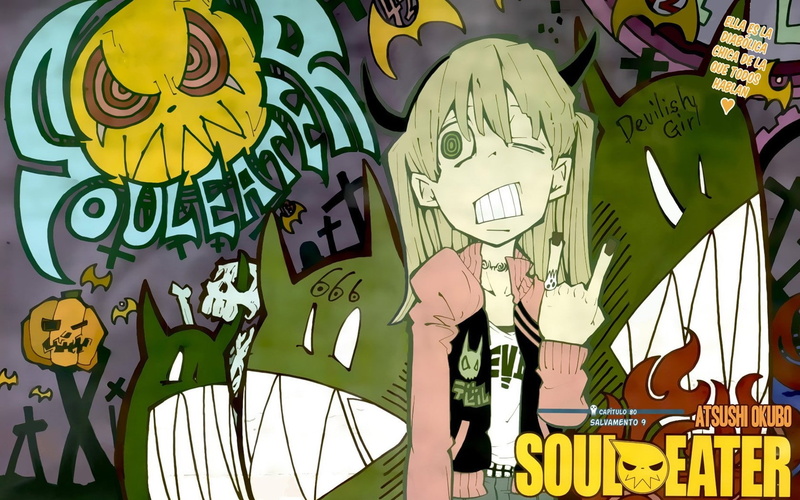 albarn, maka, 720P, eater, black, soul, star, death, kid