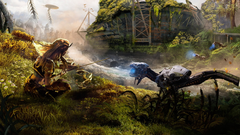 Cardiff, 4K, Aloy, 4K, Watchers, Horizon Zero Dawn