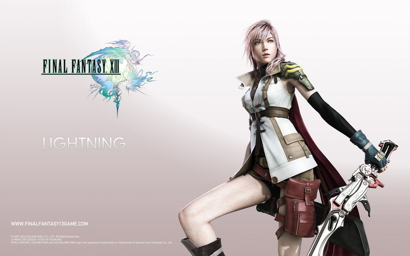 three quarter length, beautiful woman, creativity, beauty, young adult, holding, young women, 1080P, transportation, Final Fantasy, Lighting FFXIII, Final Fantasy XIII