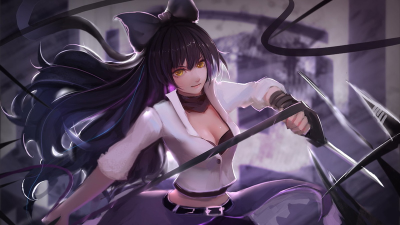 fantasy art, RWBY, 1080P, Blake Belladonna