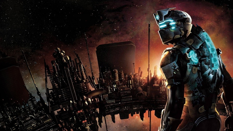 weapons, mask, warrior, 1080P, armor, iron, art, man, dead space, digital, dead, games, space, digital art