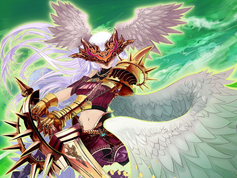 fantasy, swords, 720P, armor, angel, cool, angels, sword, girls, warrior, weapon