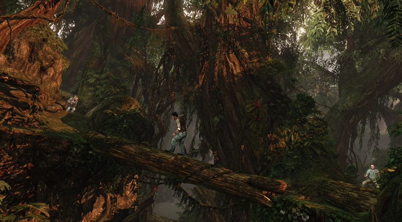 forest, no people, land, growth, Thieves, day, uncharted 2, tranquility, tranquil scene, rainforest, water, beauty in nature, Among, video, environment