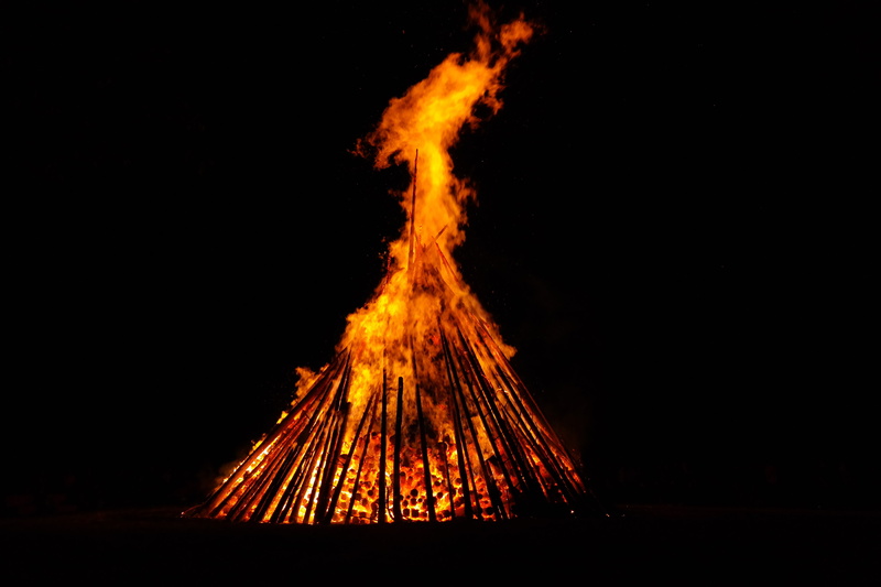 fire, outdoors, los day, solstice, celebration, burn, fire - Natural Phenomenon, night of san juan, dark, burning, spice fire, summer solstice, flame, funeral pyre