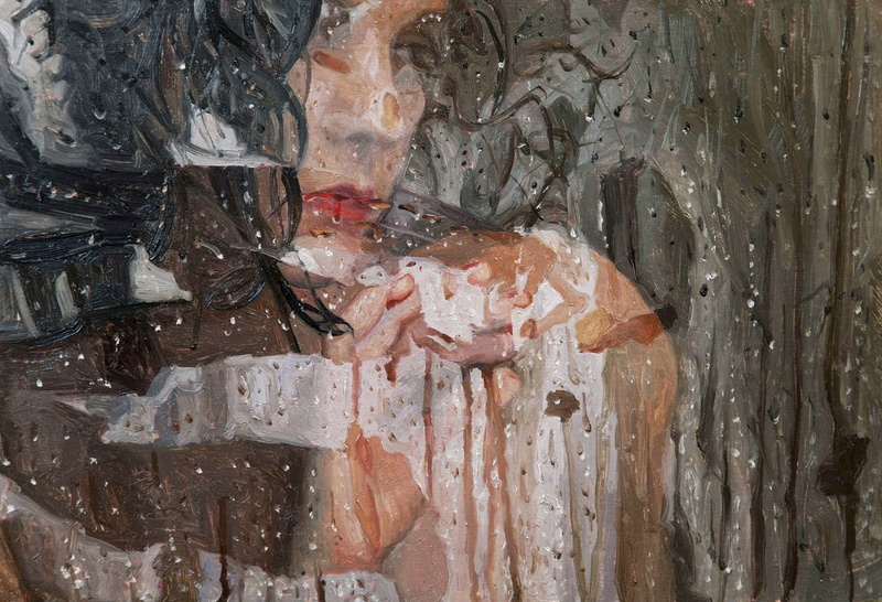 frozen, animal themes, women, fish, outdoors, full frame, painting, close-up, food, artwork, nature, seafood, vertebrate, no people, Alyssa Monks, ice