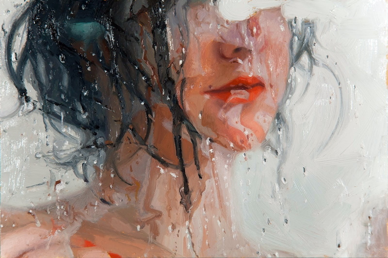 face, painting, women, 720P, Alyssa Monks, artwork
