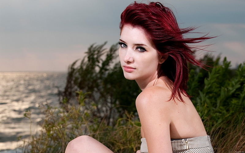 Susan Coffey, redhead, 1080P, model