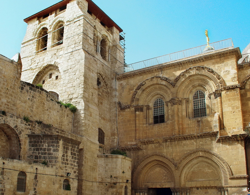 arch, sky, Israel, tourism, Jerusalem, bible, nature, old, architecture, no people, Holy Sepulchre, stone wall, clear sky, building exterior, 2K, the past