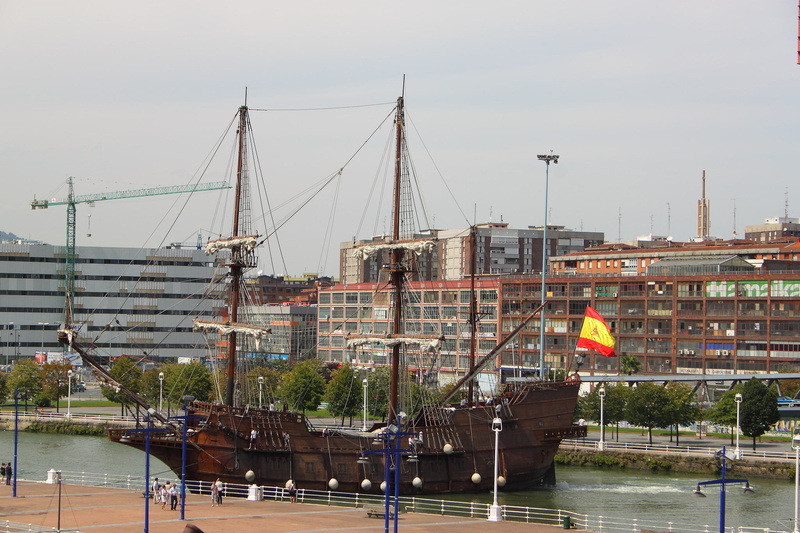 industry, machinery, sky, mode of transportation, sailboat, 1080P, no people, ship, san sebastian, construction industry, development, city, spain, pole