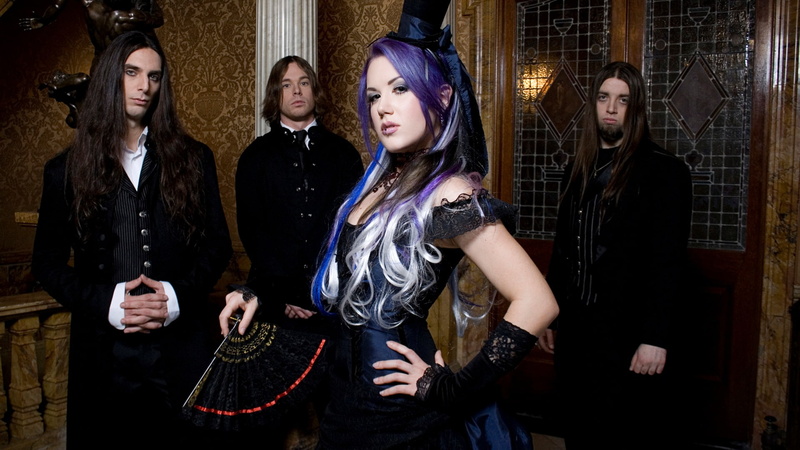 heavy, white, gothic, alissa, agonist, metal, symphonic, 1080P