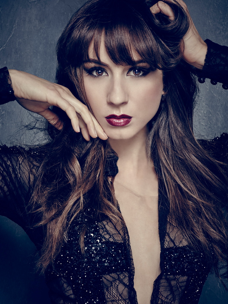 beauty, vampire, females, beautiful people, make-up, Troian Bellisario, portrait, looking at camera, hairstyle, one person, actress, evil, adult, gothic style