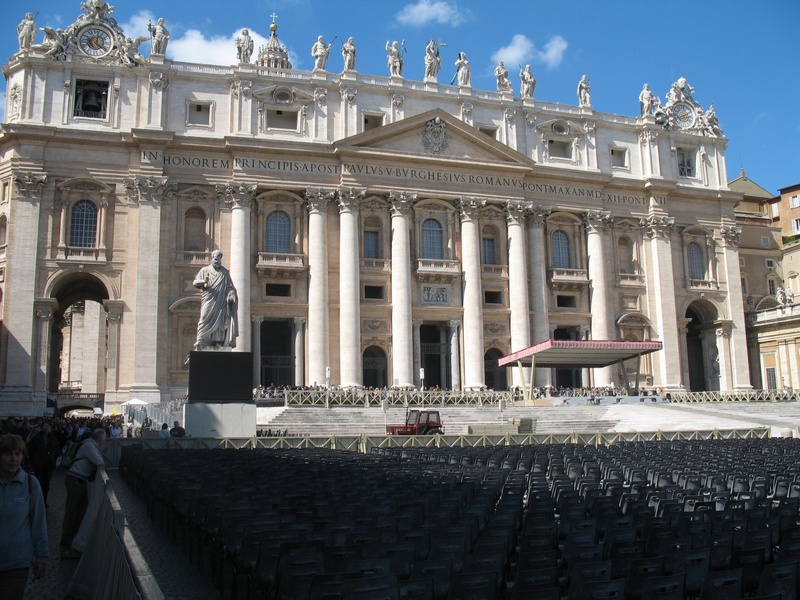 st peter, tourism, europe, square, holy, cathedral, ornate, low angle view, sightseeing, marble, view, catholic, vatican, catholicism, architectural column