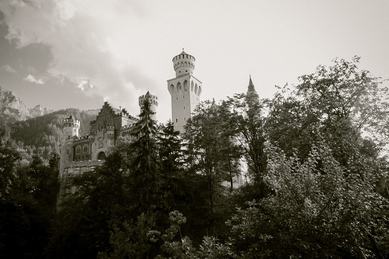 fort, schloss, luxury, the past, mansion, hohenschwangau, history, romantic, romance, fairytale, king, germany, royal, ludwig, 2K, summer, neuschwanstein