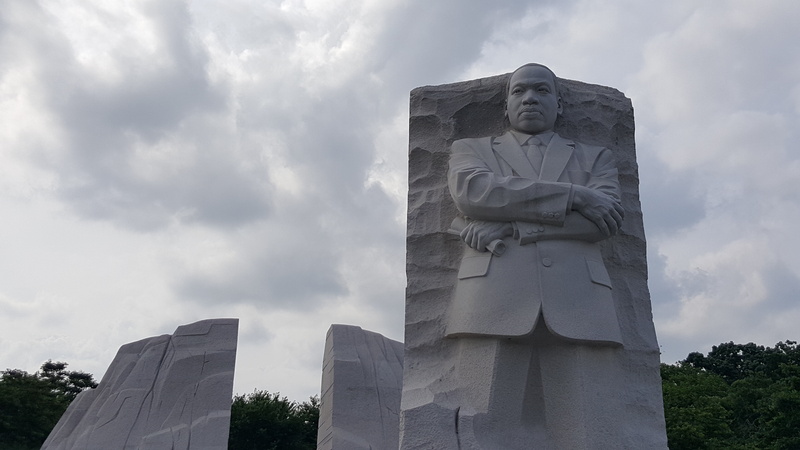creativity, martin, american, usa, memorial, king, art and craft, low angle view, cloud - sky, dc, sky, leader, the past, no people, nature, national, craft