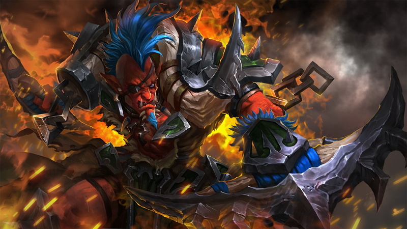 roles, art, heroes, warlord, pusher, troll, dota, hd, jah, disabler, durable, rakal, fan, 1080P, carry
