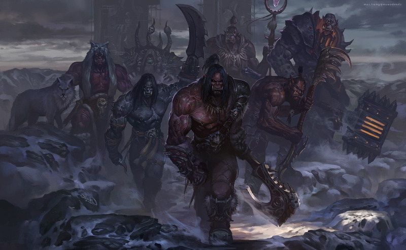 world of warcraft, Orcs, World Of Warcraft: Warlords Of Draenor, 720P