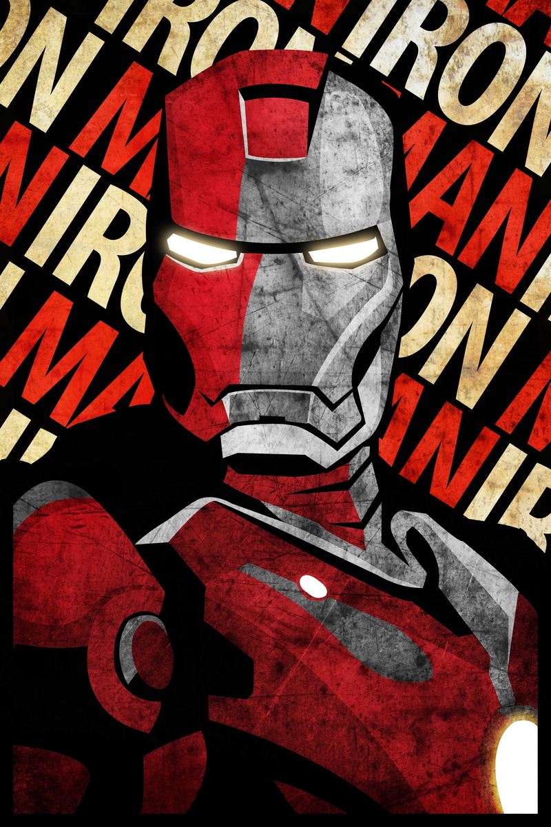 Iron Man, poster, 8K