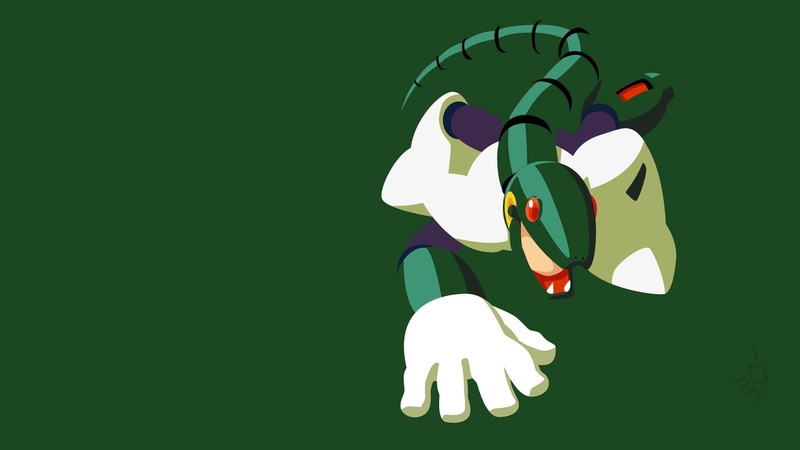 Mega Man 3, 1080P, Mega Man, Minimalist, Snake Man (Mega Man)