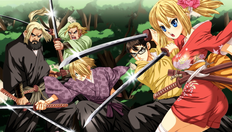 characters, 1080P, Dr. Stone, weapons