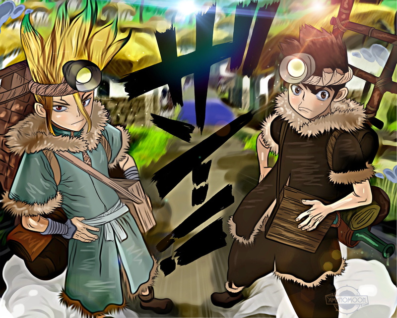 Taiju Oki, Anime, Dr. Stone, 4K, Senku Ishigami