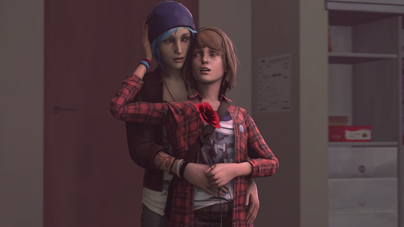 real people, indoors, teenage boys, Max Caulfield, shirt, togetherness, three quarter length, hairstyle, Life Is Strange, s, people, teenager, checked pattern