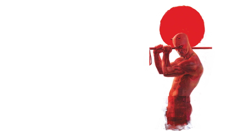 daredevil, hd, cartoon/comic, 1080P, white, dc