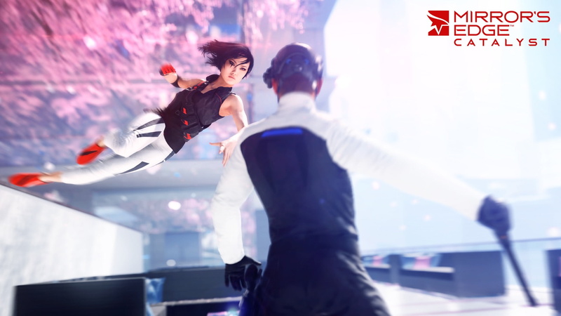 game, video, video game, mirrors edge catalyst, 1080P, mirror, fight, catalyst, edge, s