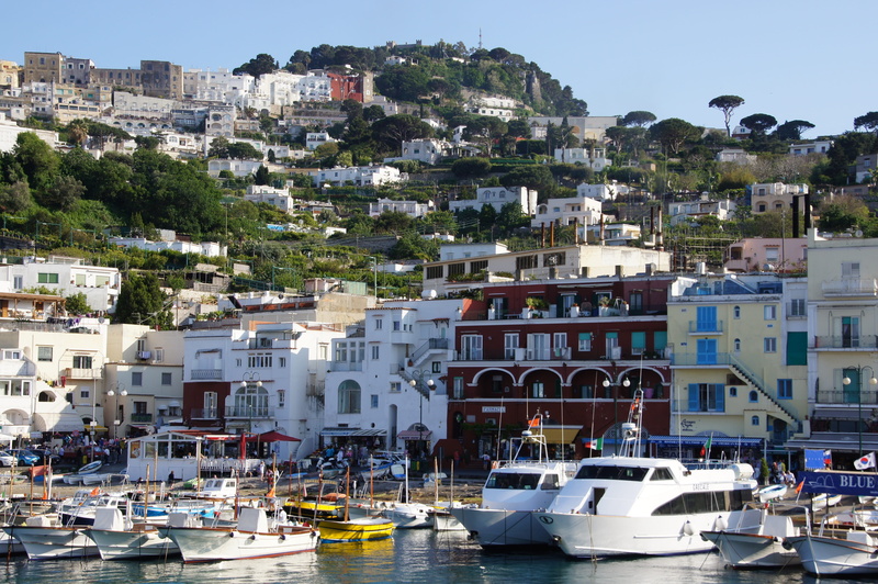 no people, cityscape, italian, Sea, town, Italy, yacht, nature, Travel, residential district, 4K, harbor, yachts, townscape, moored, day, italy, water
