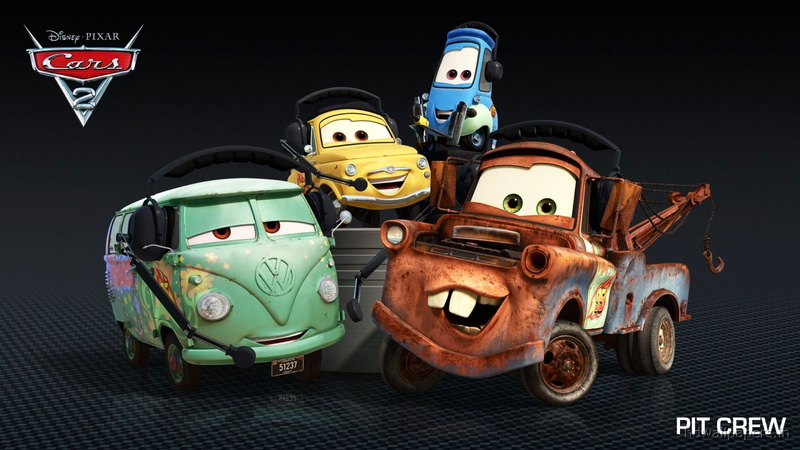 hd, in, crew, pixars, 720P, 2, cars, movies, pit