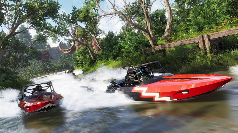 men, transportation, The Crew 2, motion, waterfront, nautical vessel, water, sport, growth, land vehicle, speed, 4K, tree, E3 2017, day, sunlight, 4k