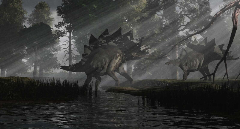 Dinosaurs, 720P, Stegosaurus